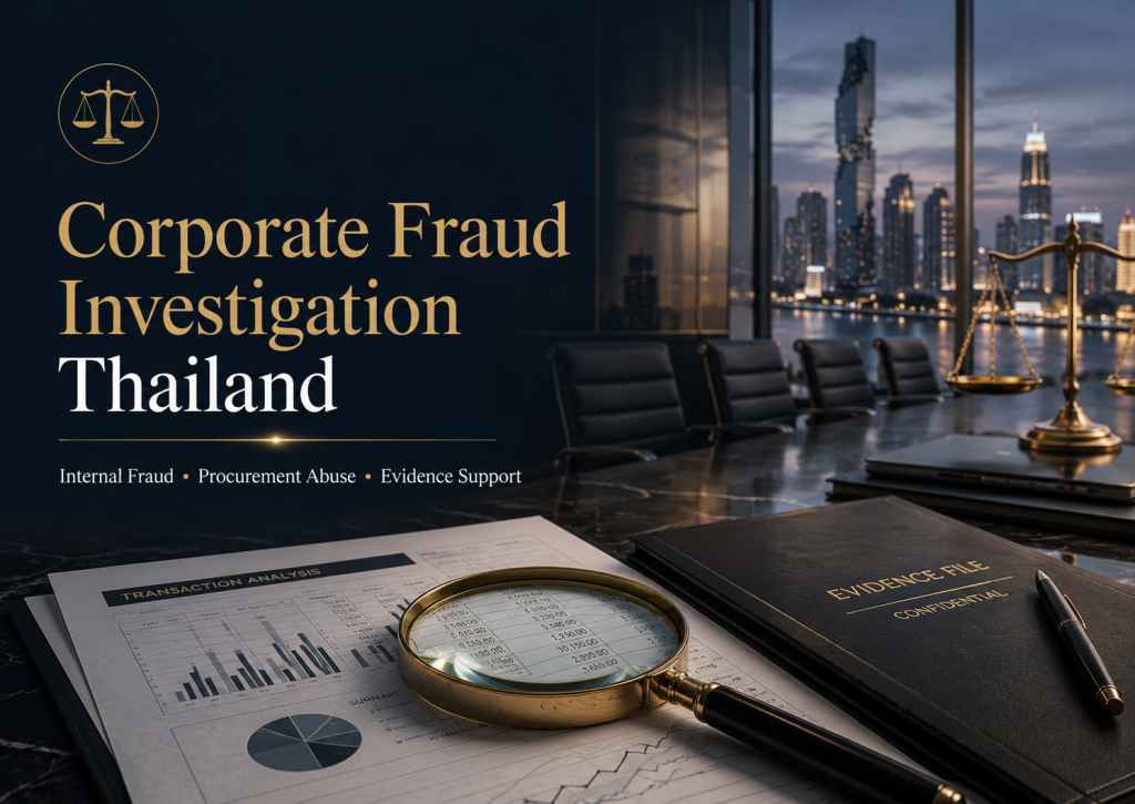 Corporate Fraud Investigation Thailand